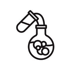 Obraz premium liquid icons minimalist flat style design, liquid Vector illustration on white background