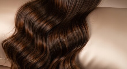 Shiny Healthy Hair on Luxury Mulberry Silk Pillowcase for Hair Care