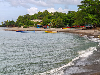 Obraz premium View at the beach of Orange bay in Jamaica