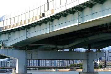 Fototapeta premium Architectural Beauty of Bridge Underside