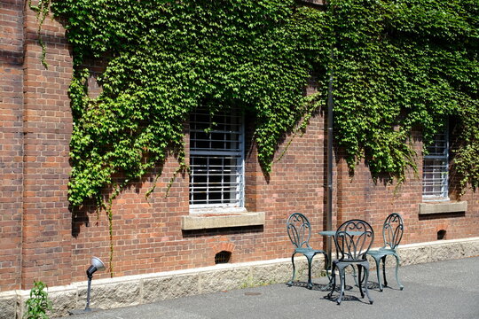 Maizuru Red Brick Warehouses, historic architecture and tourist attraction in Japan.舞鶴赤れんが倉庫群、歴史的建築と観光名所