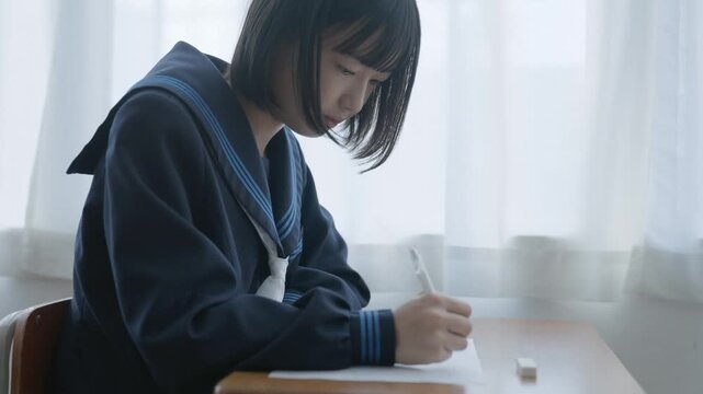 授業を受ける学生