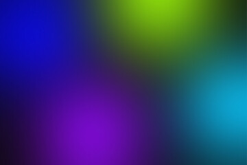 Obraz premium Vibrant multicolored gradient background with neon lights