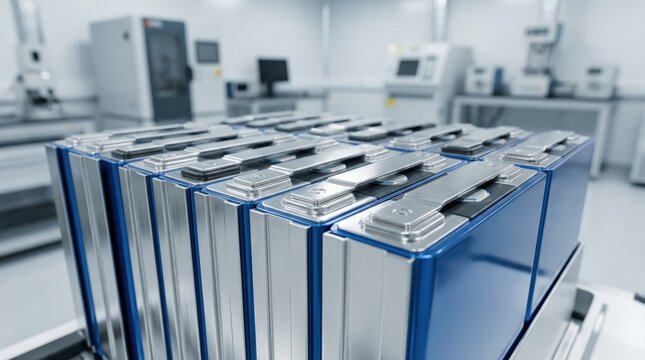 Extreme Macro of Prismatic Battery Cells and Busbar Terminals in High Density Energy Storage Module
