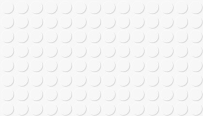 Abstract white background with bubble wrap pattern.