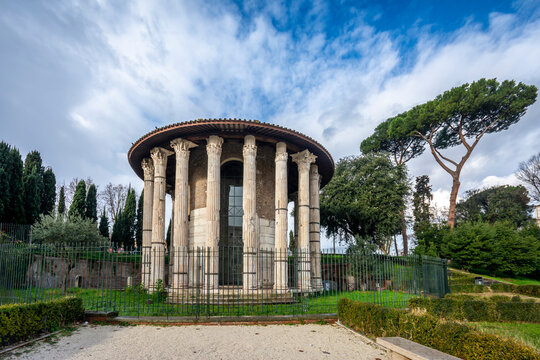 The Temple of Hercules Victor, Rome