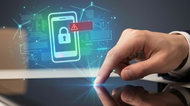 Digital privacy personal data protection crucial cybersecurity awareness prevent spyware attack secure sensitive information mobile devices tablets daily use unauthorized access risks