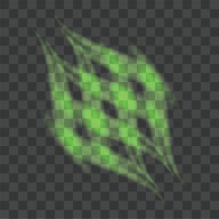 Fototapeta premium Abstract purple light effect. magic glow. energy flow. neon circle. motion blurred. realistic vector illustration on transparent background.