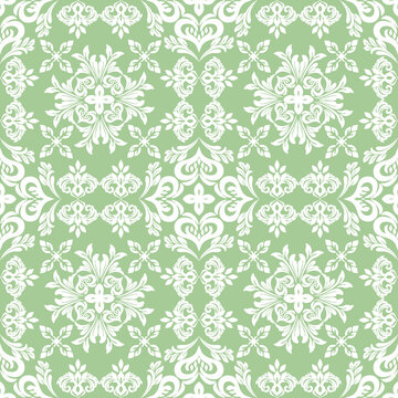 Classic Damask Seamless
Pattern - Vector Illustration for Elegant Textile
Design,Damask,Jacquard loom, Brocade, Satin weave,ethnic, geometric, textile, fabric, motif, retro, 
