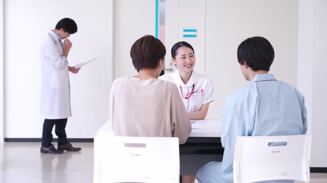 相談をする患者家族