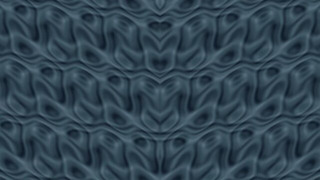 Close-up of a dark blue textured fabric with a wavy pattern