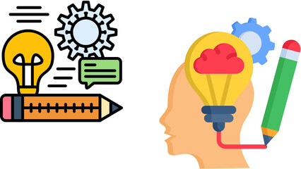 Creative thinking and project planning process © Isoplus