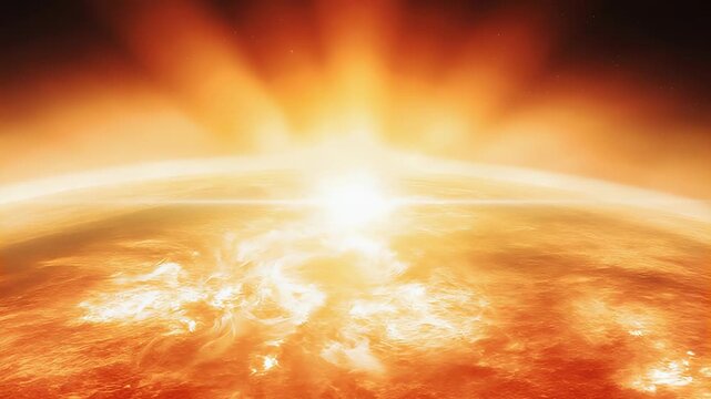 Dramatic Volcanic Eruption with Lava Flow and Ash Cloud - Intense Geological Power and Fiery Destruction