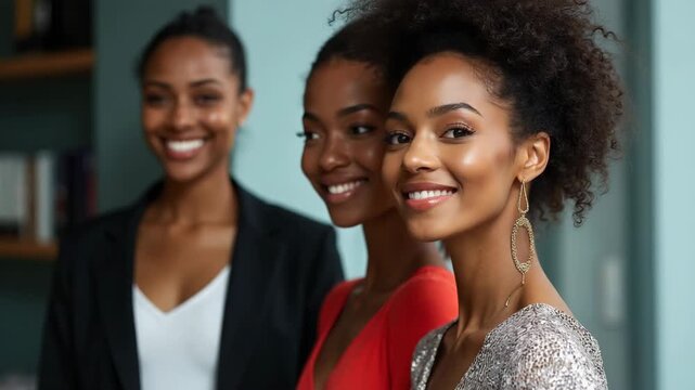 Multiracial business people having meeting fashion editorial shot, high-fashion imagery, avant-garde aesthetics, editorial storytelling, conveying fashion trends and concepts, artisti.