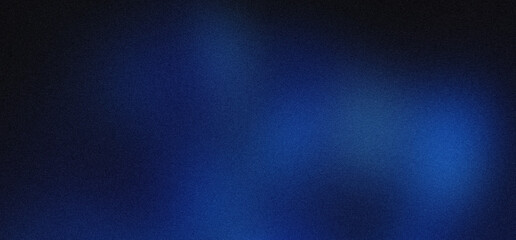 Abstract dark blue gradient background with soft light leaks and subtle grain texture, creating a smooth and atmospheric visual effect. © VEXLO