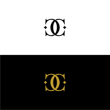 Luxury Letter C Monogram Elegant Gold Royal Logo Design