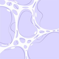 Modern abstract purple wave shapes design