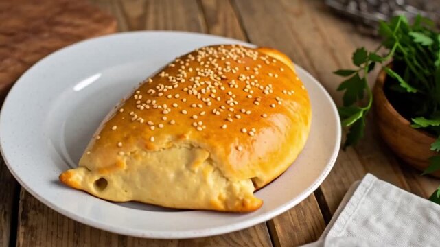 Pirog (gef&uuml;llter Hefekuchen)