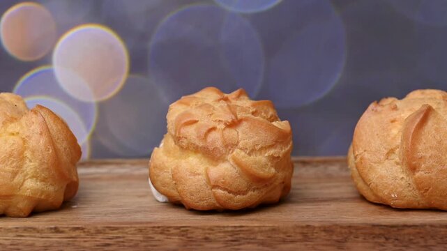  video of eclairs