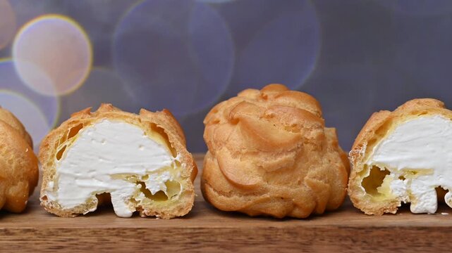  video of eclairs
