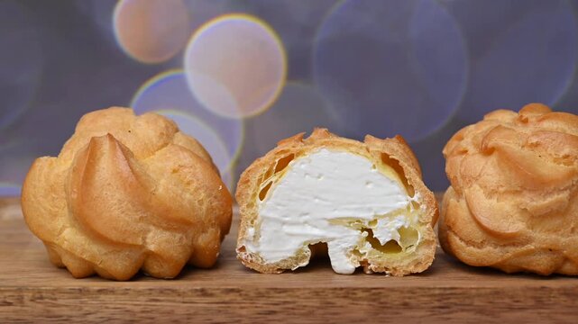  video of eclairs