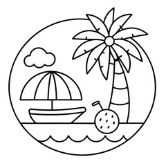 Quick & Easy Summer Coloring Fun