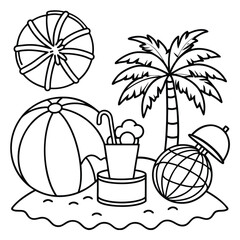 Quick & Easy Summer Coloring Fun