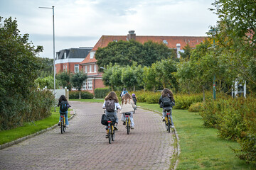 Radfahren auf der Insel Langeoog