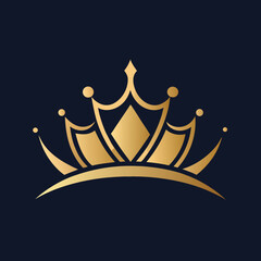 A solid dark navy blue background with no discernible features or objects