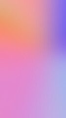 Fototapeta premium Abstract screen design for mobile app. Soft color gradient background.
