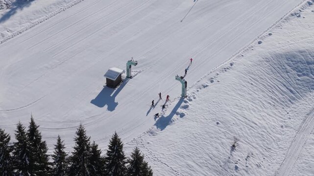 Nordic skiing 