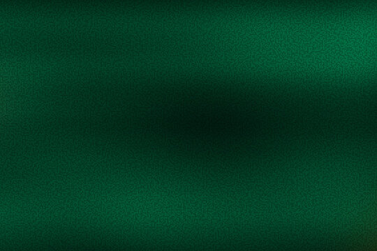 Abstract Dark Green Grainy Texture Background with Minimalist Digital Noise and Soft Emerald Gradient