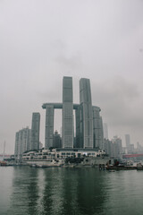 Obraz premium Cloudy view of Chongqing, China