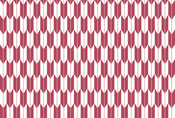 矢絣　赤色　シームレス