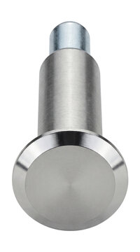 Steel countersunk rivet.