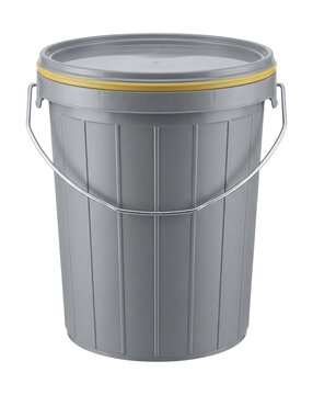 Extra-strong wallpaper paste in a bucket.