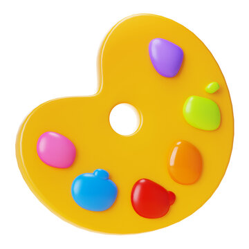 Stationary Palette Paint