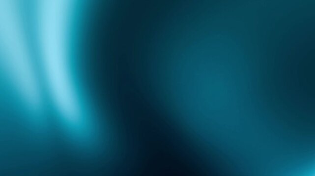 Smooth blue forms moving in a steady flow and design