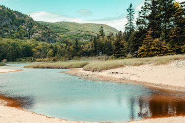 Sand Beach in Acadia National Park, Maine