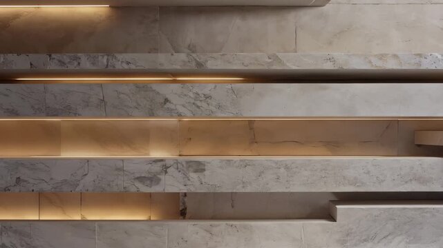 Cinematic architectural video with layered planes and subtle motion, expressing spatial clarity and refined modern design.
