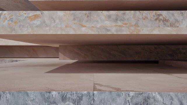 Cinematic architectural video with layered planes and subtle motion, expressing spatial clarity and refined modern design.