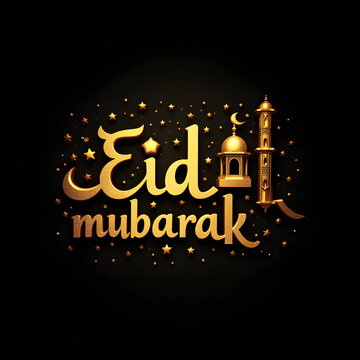 Dark background with golden text, stars, and decorative elements.