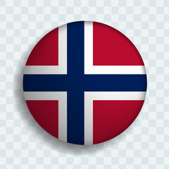 Fototapeta premium Norway round ball
