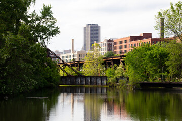 river in the city © Jenna