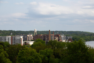Fototapeta premium skyline of acity