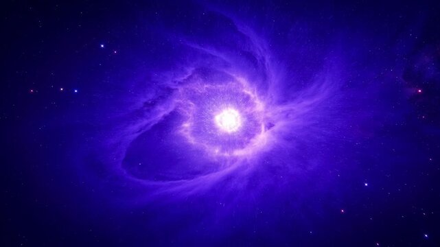 Cosmic Eye Nebula a radiant celestial entity in the vast expanse of space