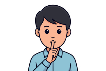 Quiet Please Cartoon