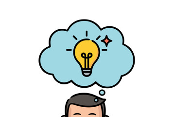 Comic Idea Thought Bubble