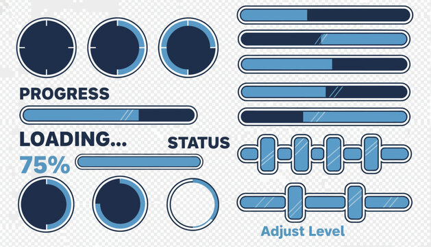  Ability Cooldown Systems for Video Games &ndash; Vector Bundle 