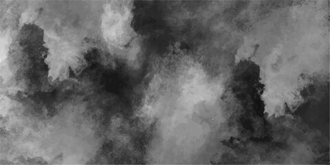 dramatic black and white abstract smoke texture background with dark moody watercolor wash and gritty artistic clouds © Creative Lis